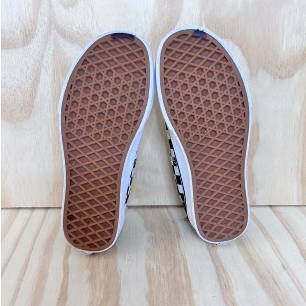 Vans Off The Wall -Old Skool Checkerboard -Sneakers -Black/White -Women's - 5.5 - Picture 8 of 9